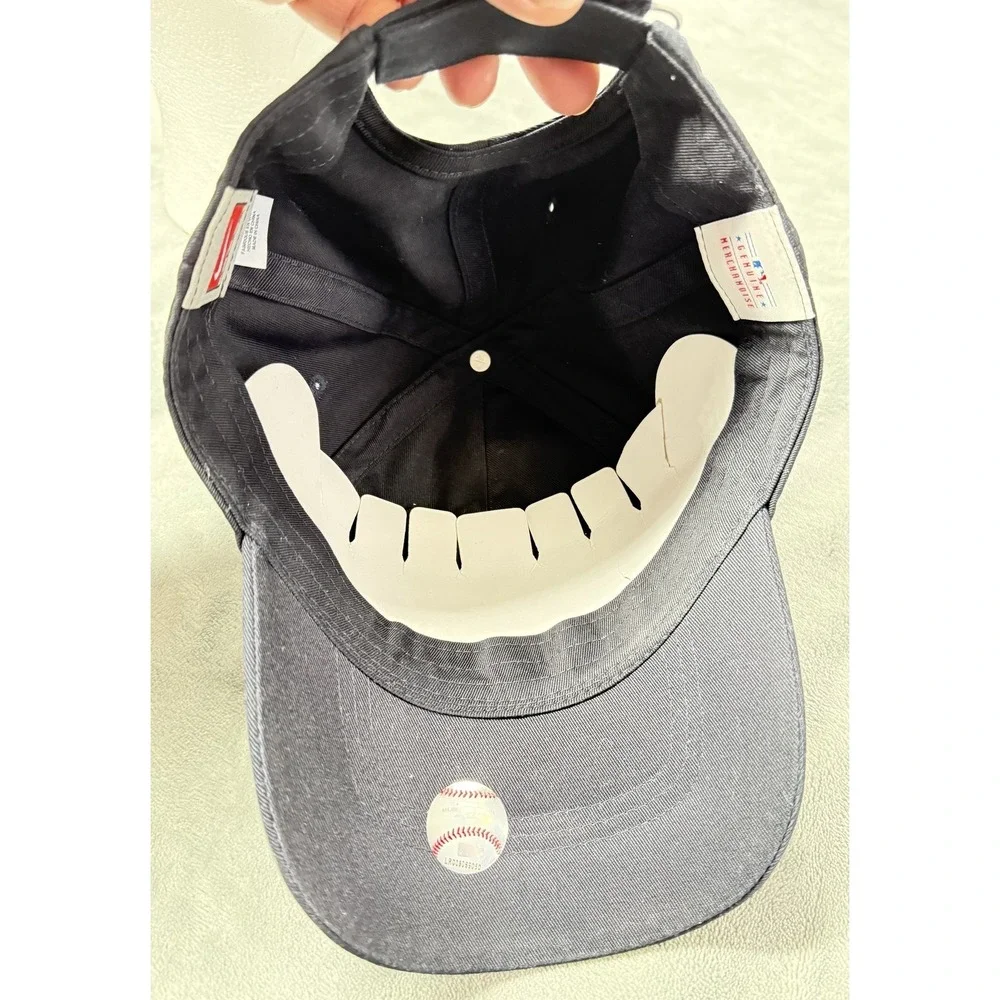 Minnesota Twins Hat Cap Strap Back Mens One Size Navy MLB Baseball‎ Nike TC Logo